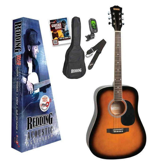 Redding 4/4 Dreadnought Acoustic Guitar